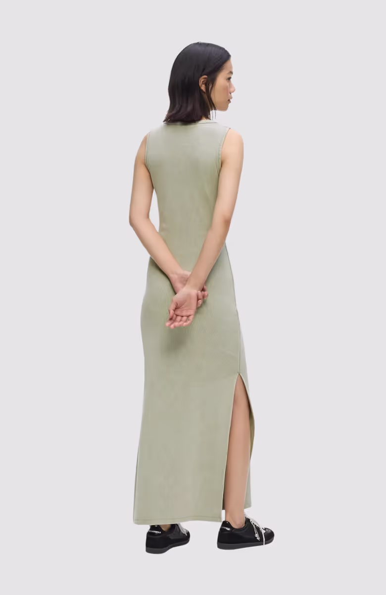 Klj Washed Rib Tank Dress