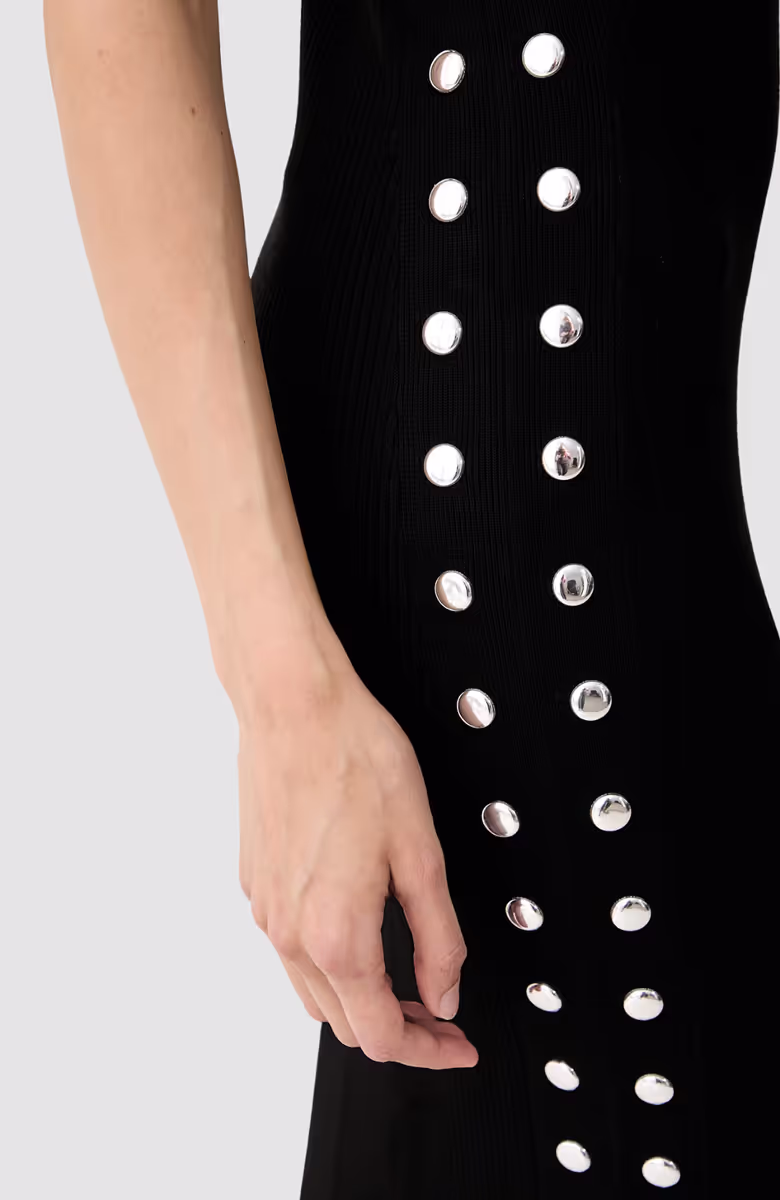 Stud Detail Dress