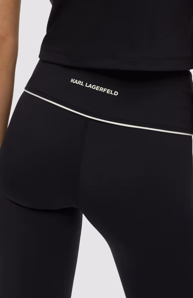Contrast Piping Leggings