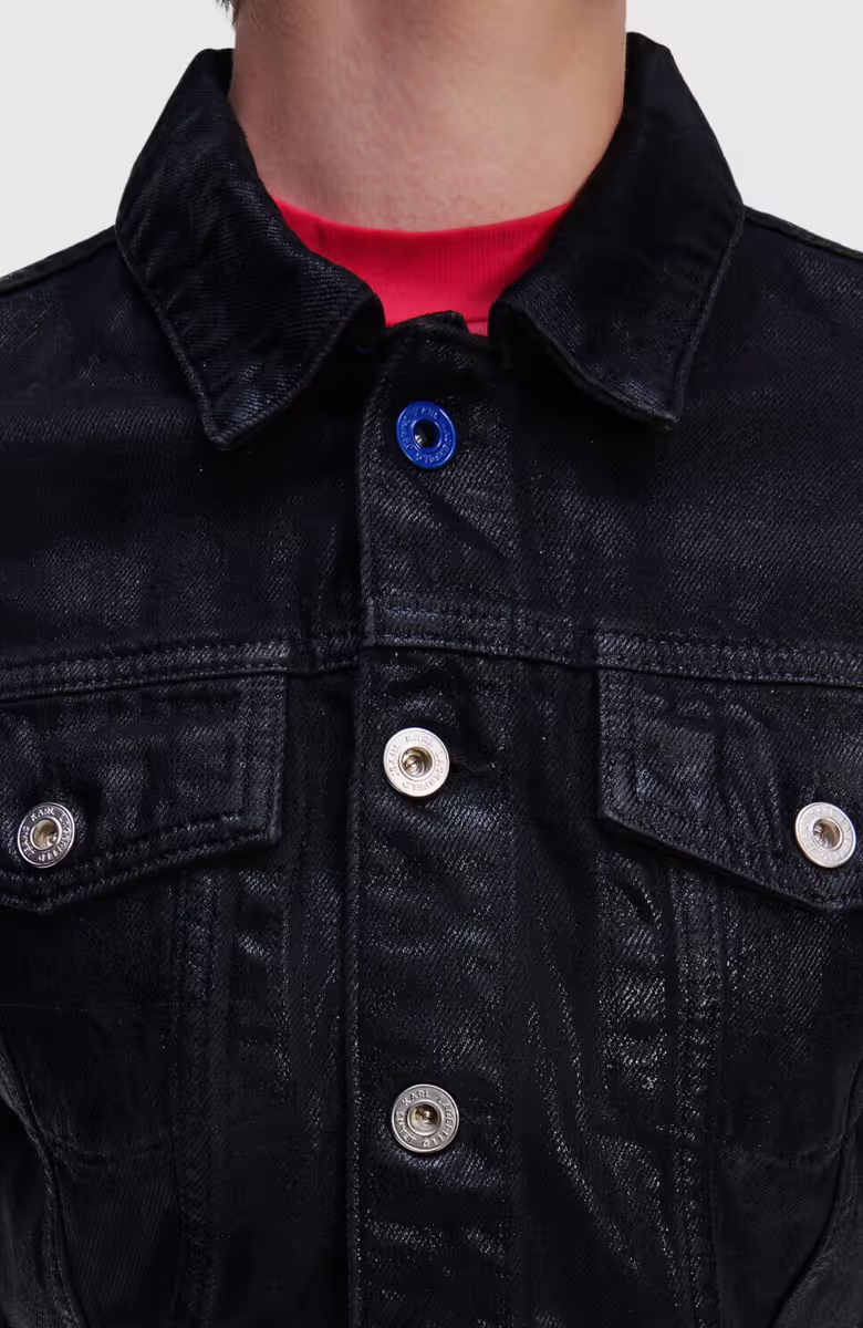 KLJ Cropped Denim Jacket