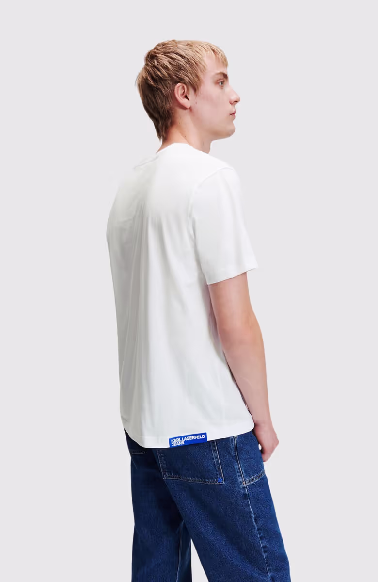 Klj Regular Monogram Sslv Tee