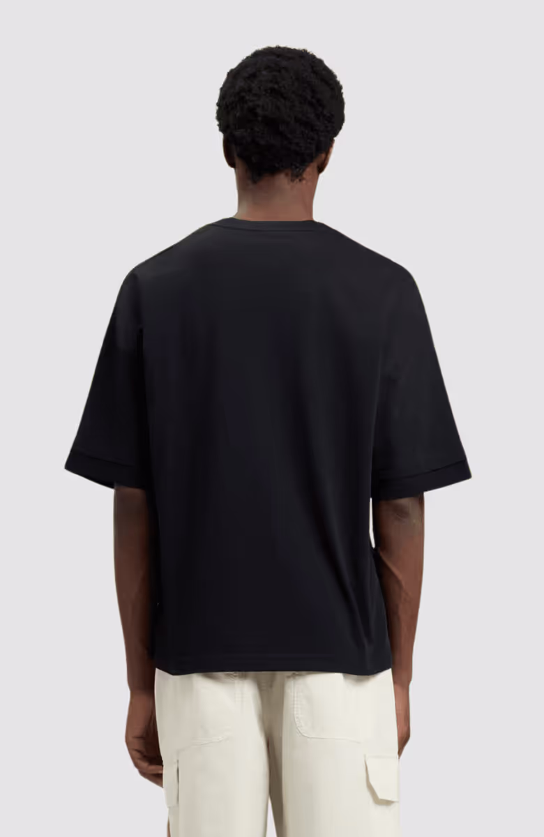 Curved Logo Loose Double Tee