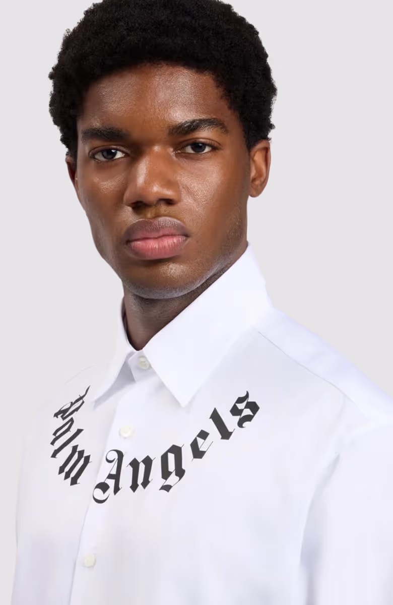 Neck Logo Shirt L/S