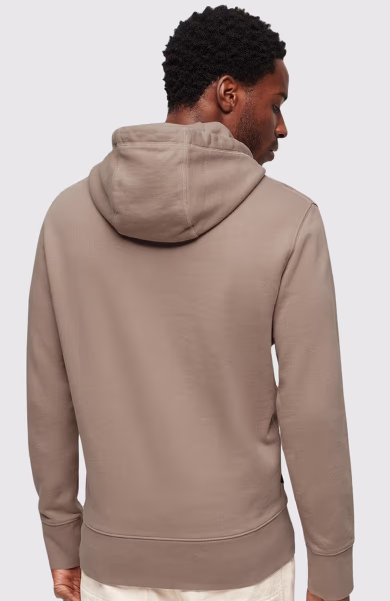 Micro Logo Graphic Loose Hood