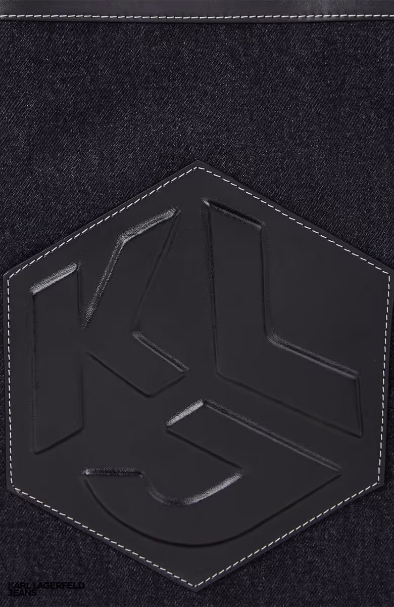 N/S Dnm Block Logo Tote