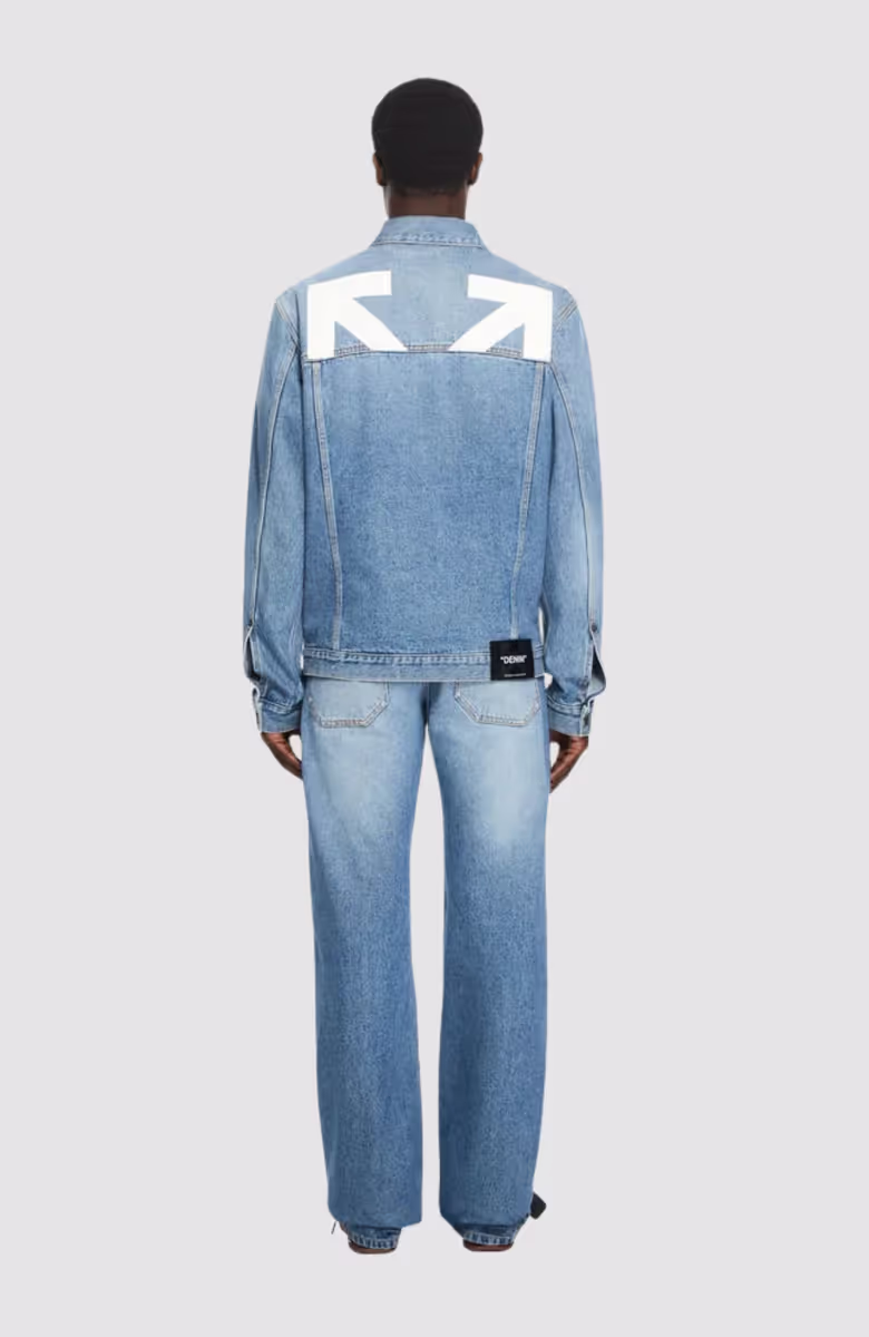 Half Arrow Skate Denim Jacket