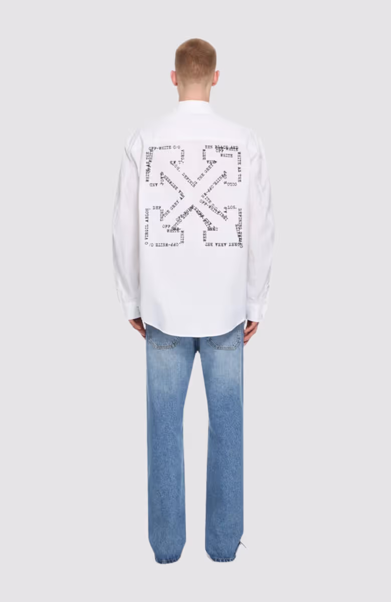 Script Arrow Overshirt