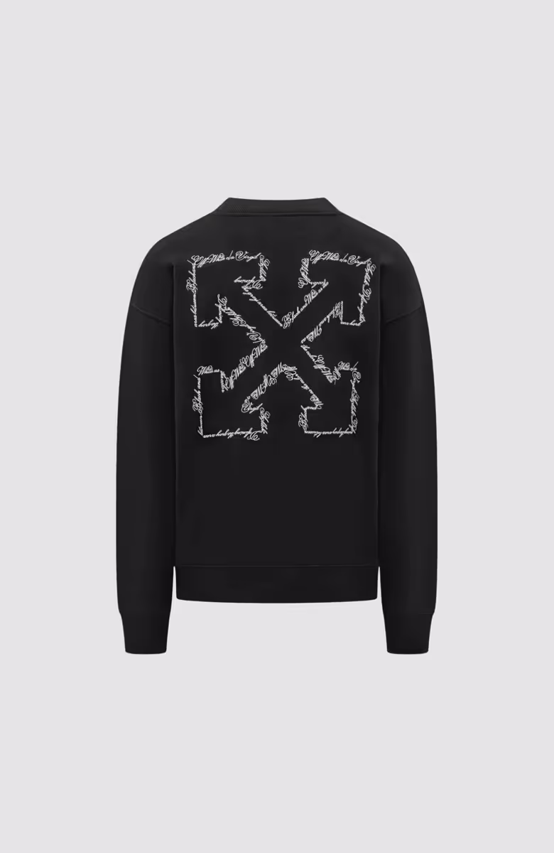Script Arrow Skate Crewneck