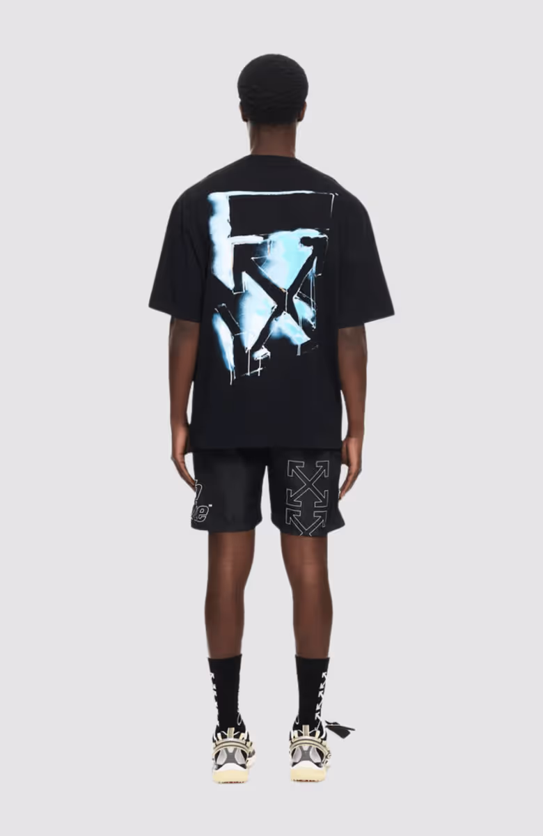 3D Arrow Spray Skate T-Shirt