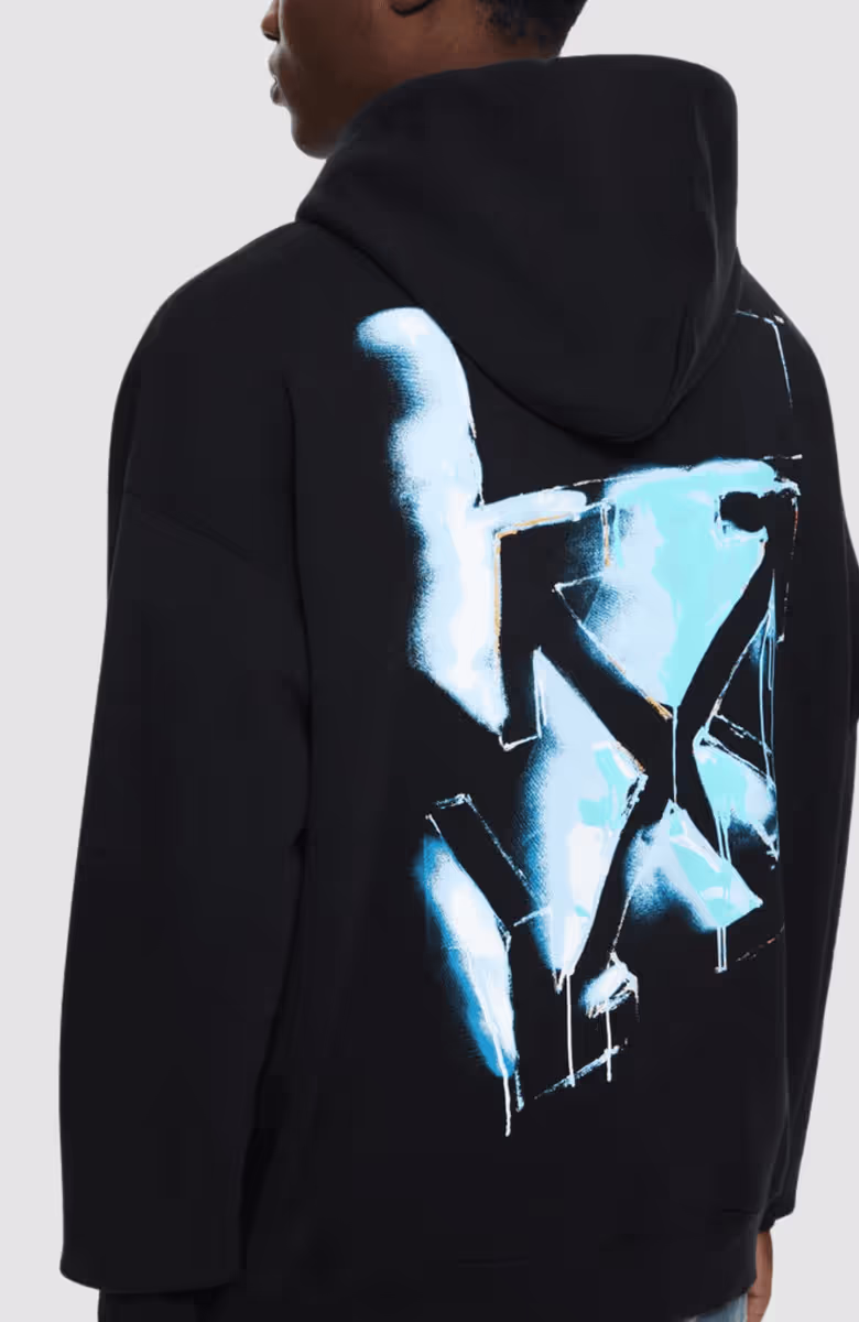 3D Arrow Spray Skate Hoodie