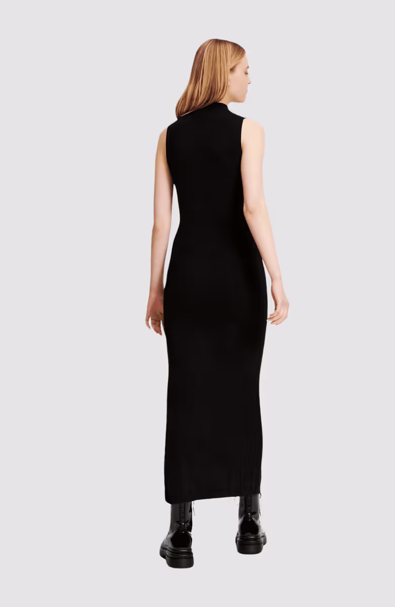 KLJ Knitted Long Slvless Dress