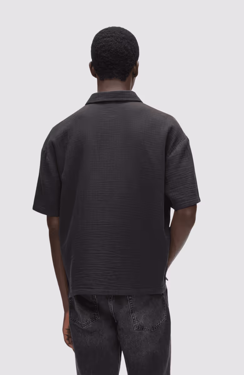 KLJ Ss Crinkled Shirt