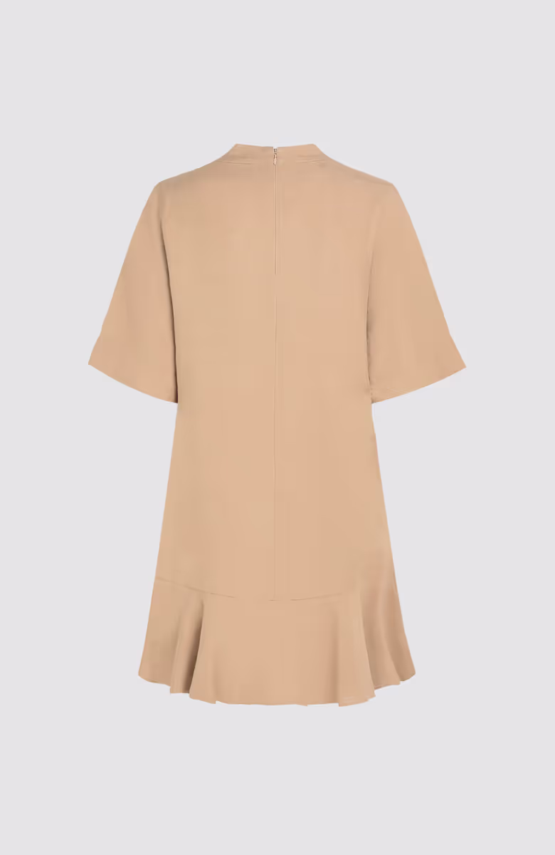 Linen Blend Shift Dress