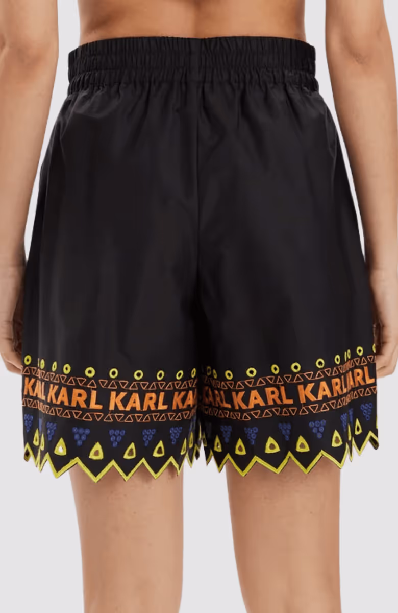 Embroidered Shorts