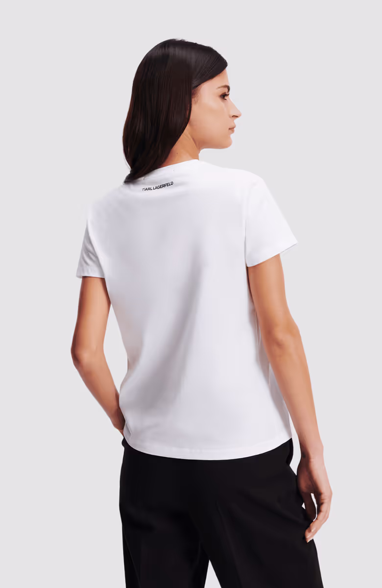 Rhinestone Logo T-Shirt