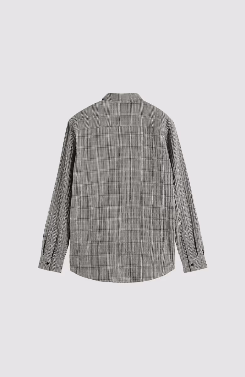 Seersucker Glen Check Shirt