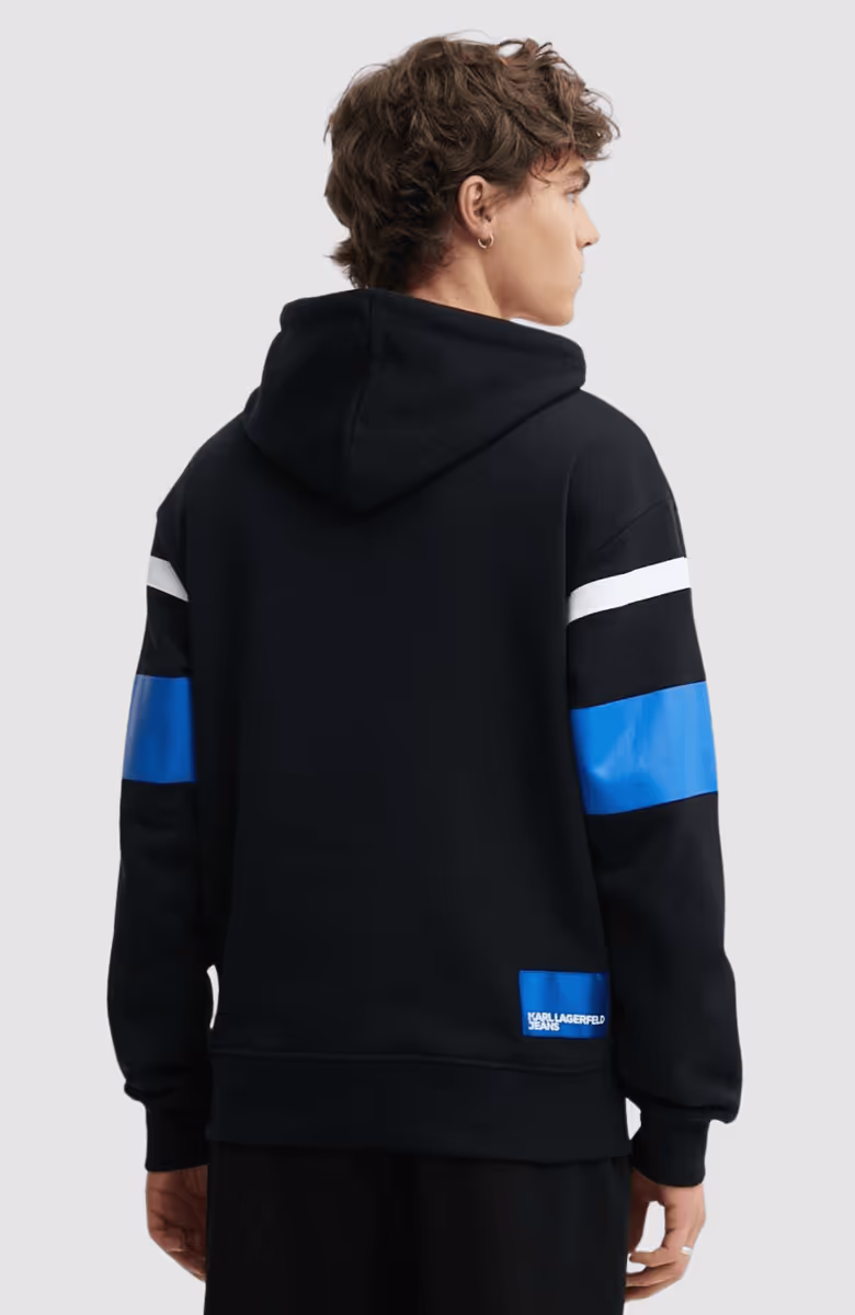 KLJ Relaxed Stripe Hoodie