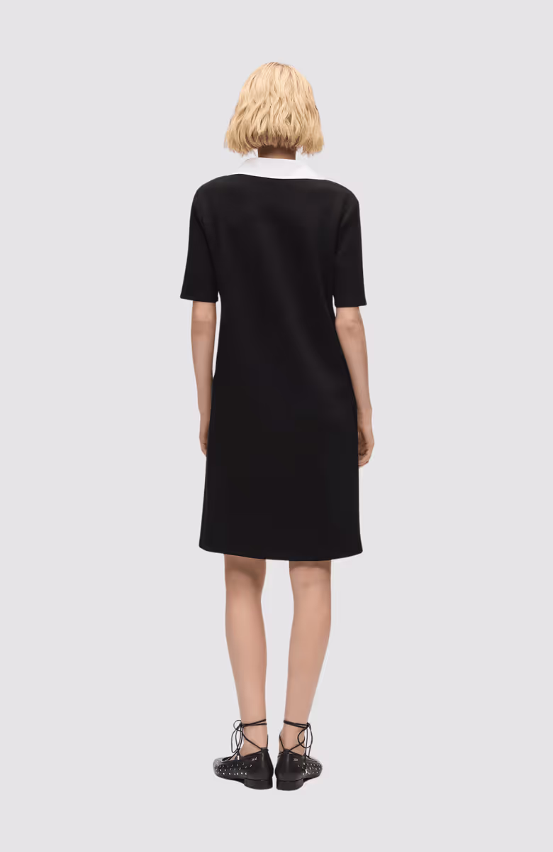 Signature Collar T-Shirt Dress