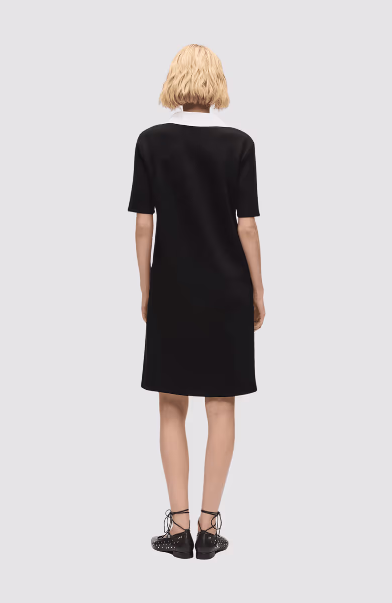 Signature Collar T-Shirt Dress