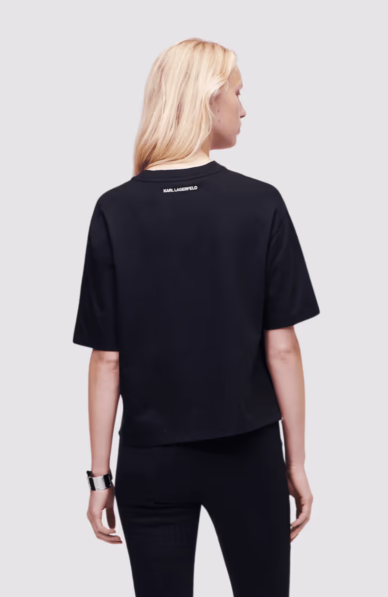 Karl Signature Hem T-Shirt