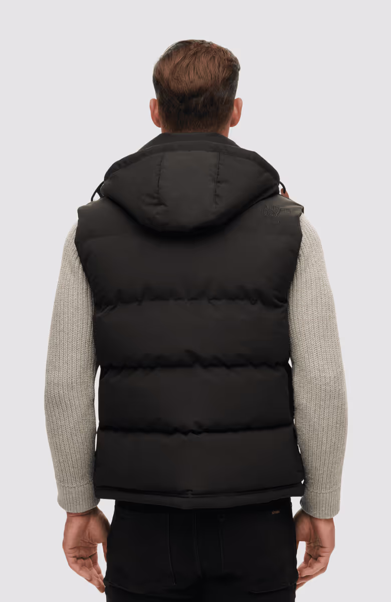 EVEREST HOODED PUFFER GILET