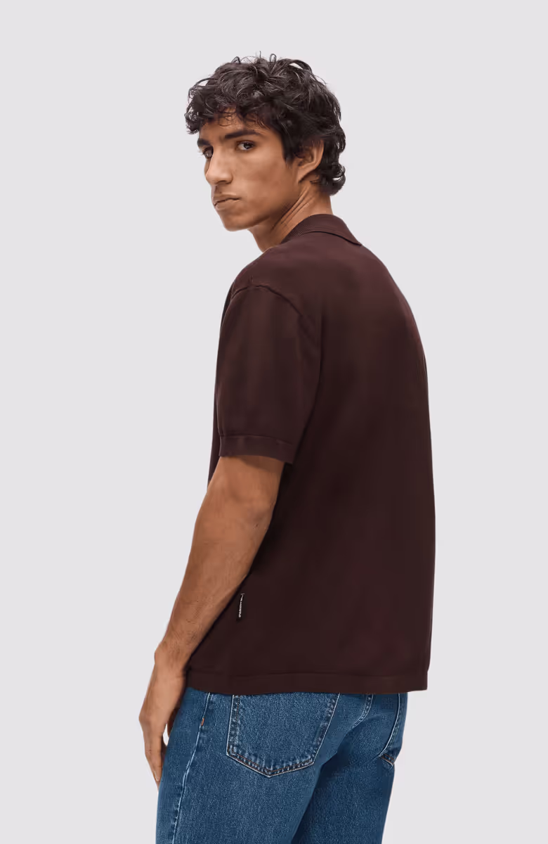 Buttoned Sslv Resort Polo
