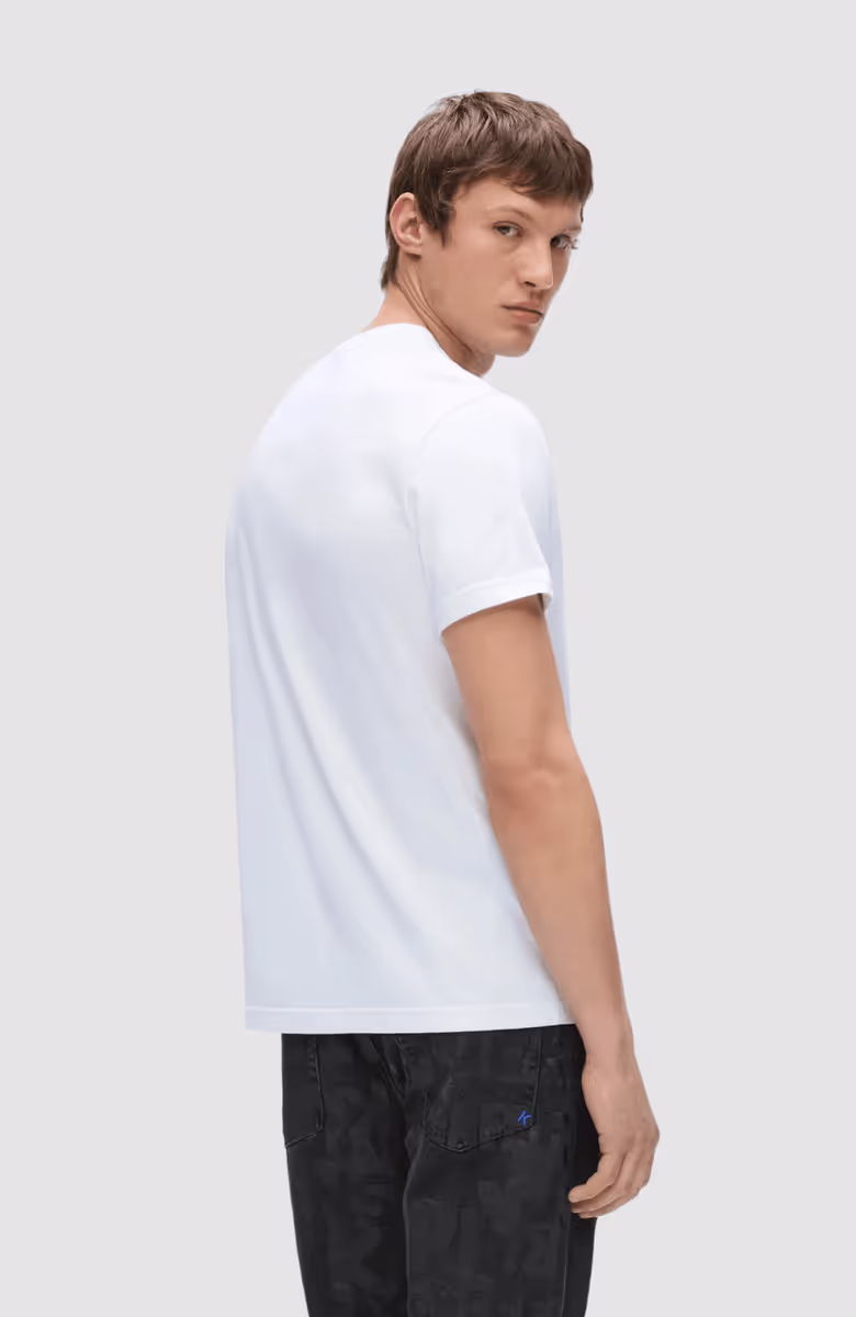 Klj Slim Stripes Logo Tee