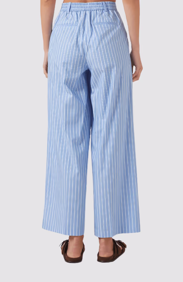 Autograph Striped Poplin Pants