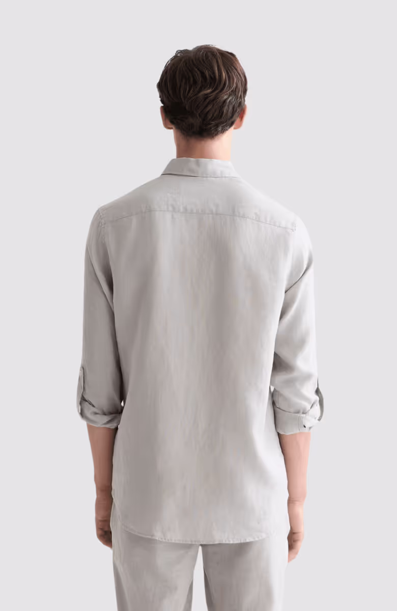 Seasonal core linen regularfit shirt