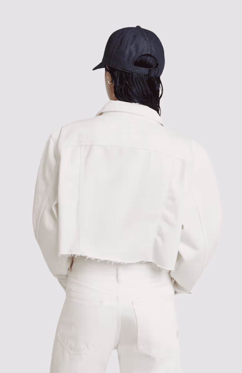 Cropped Wander jacket destroyed wmn