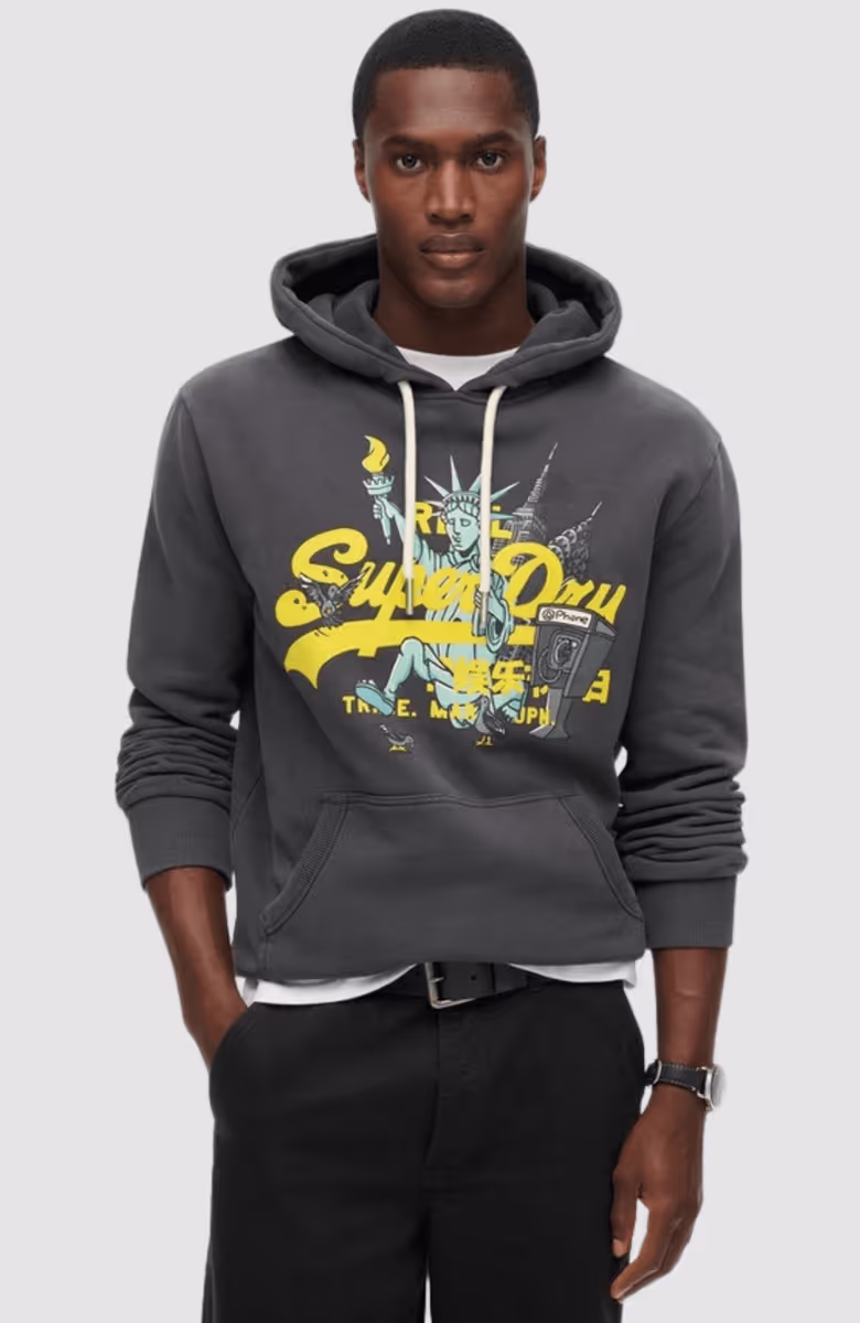 New York Vl Graphic Hoodie