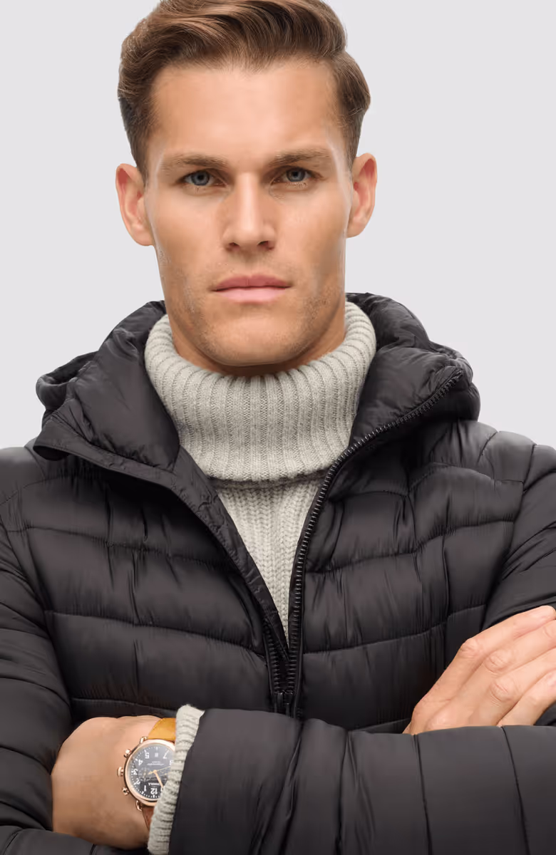 HOODED FUJI SPORT PADDED JKT