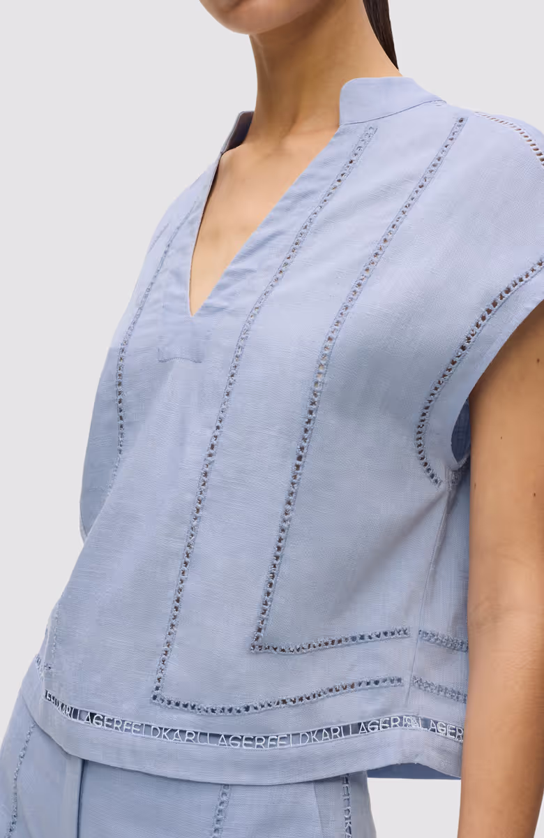 Embroidery Detail Blouse