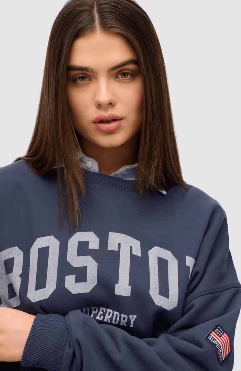 ATHLETIC OVERSIZED CREW 