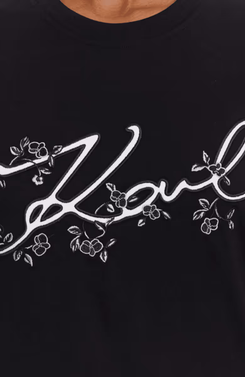 Karl Orchid Logo T-Shirt