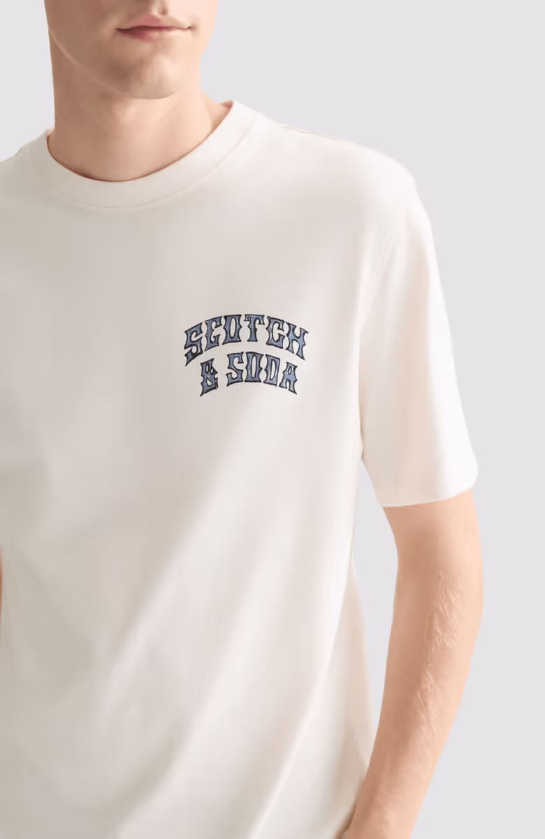 Front and back artwork regularfit Tshirt