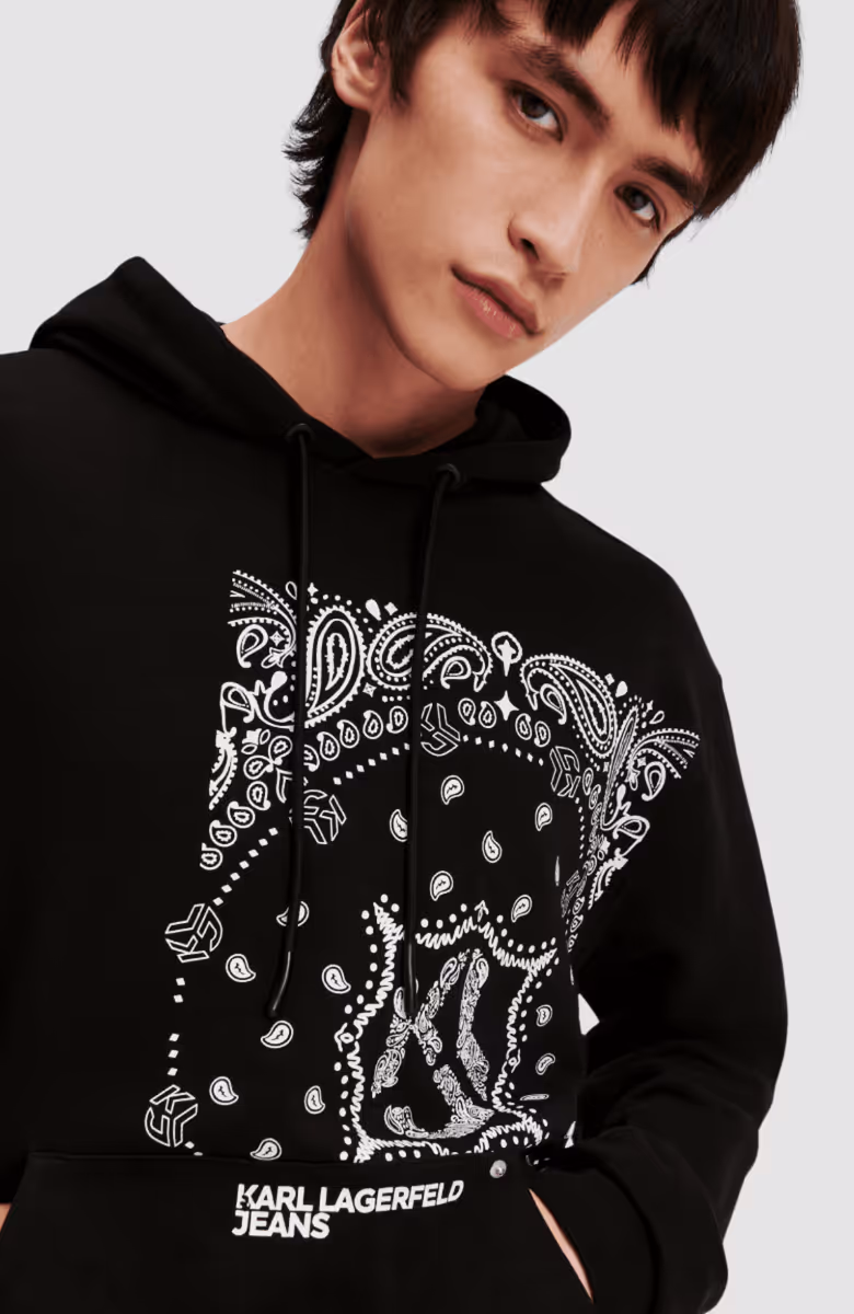 KLJ Regular Bandana Hoodie