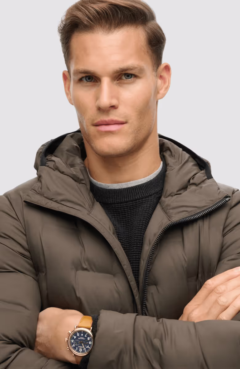 Hooded Quilted Puffer Coat