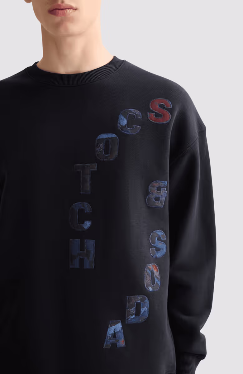 Loose FIt Applique Sweatshirt