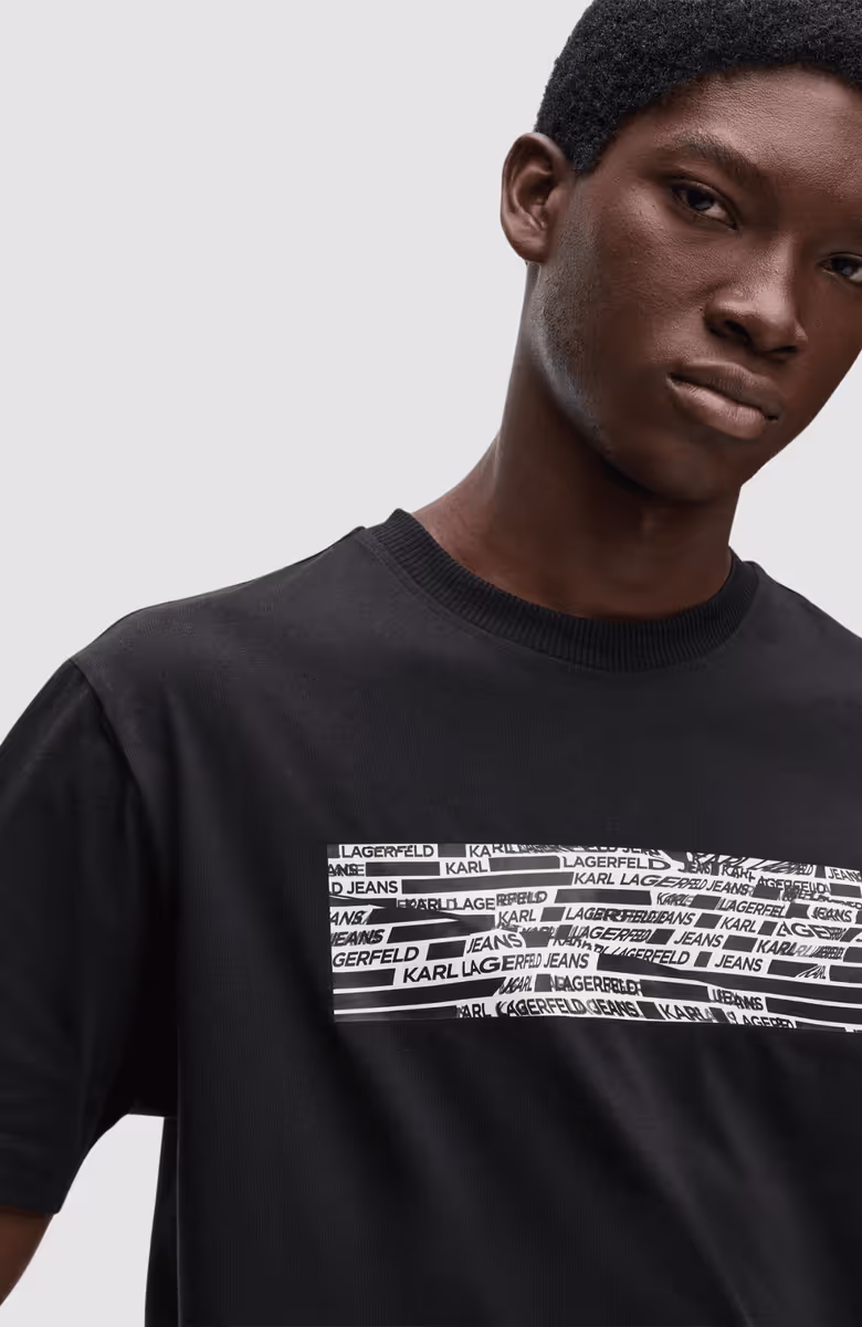 KLJ Reg Ss Tape Logo Tee