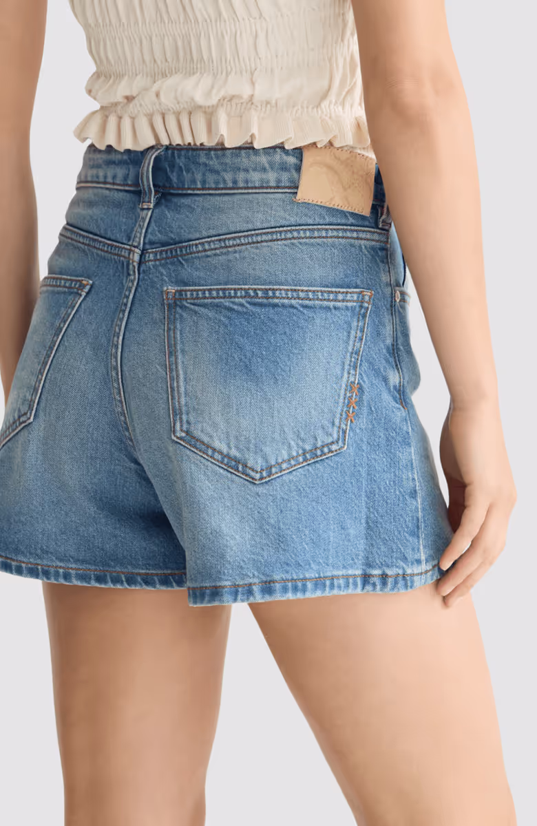 A Line denim short