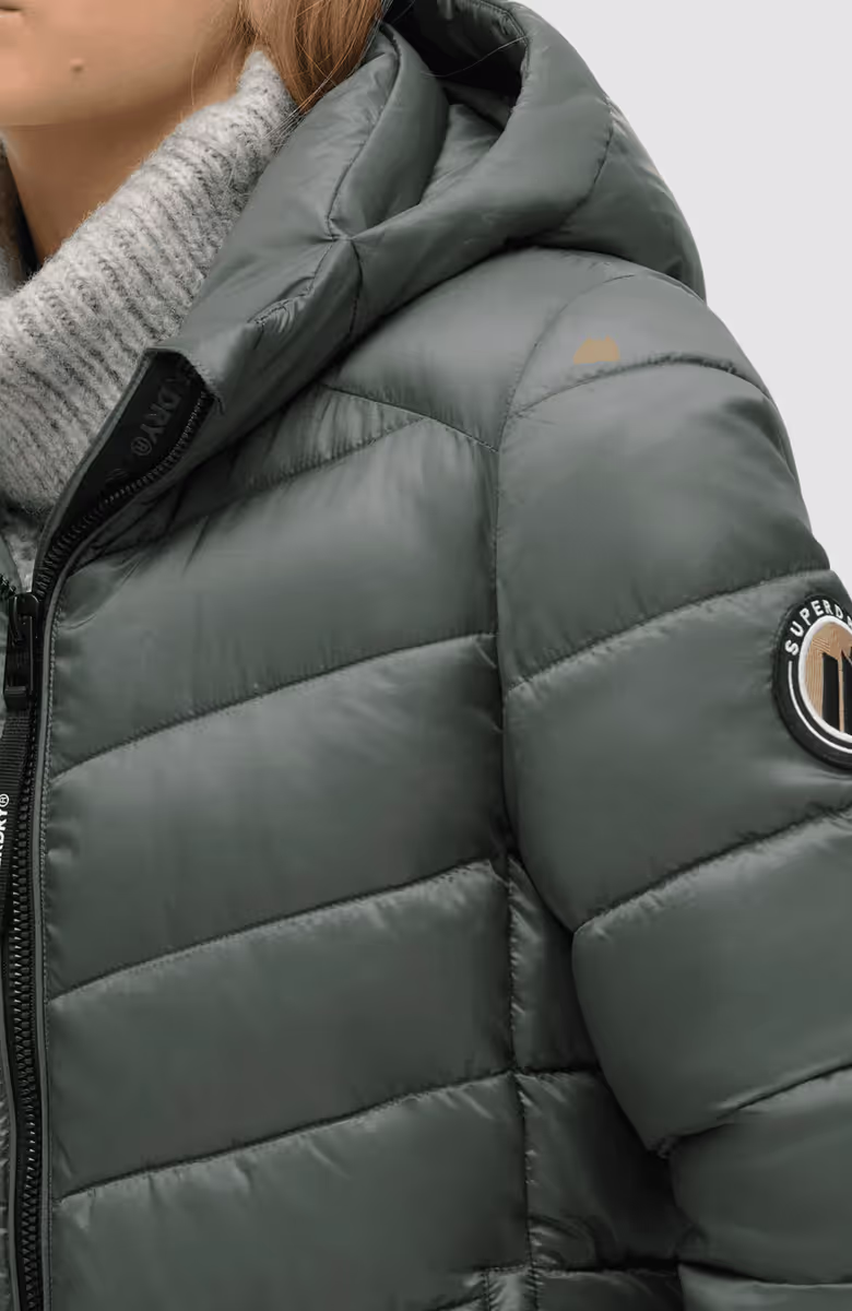 HOODED FUJI MID PADDED JACKET