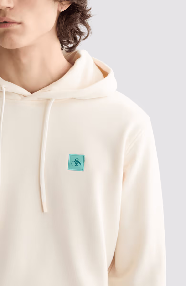 Seasonal Core - Regular-Fit Logo Badge Hoodie