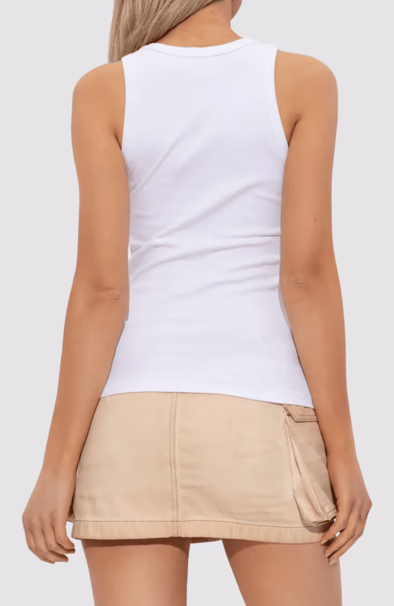 T-ANKY-DSILVER TANK TOP