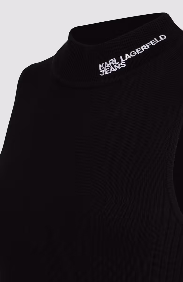 KLJ Knitted Long Slvless Dress
