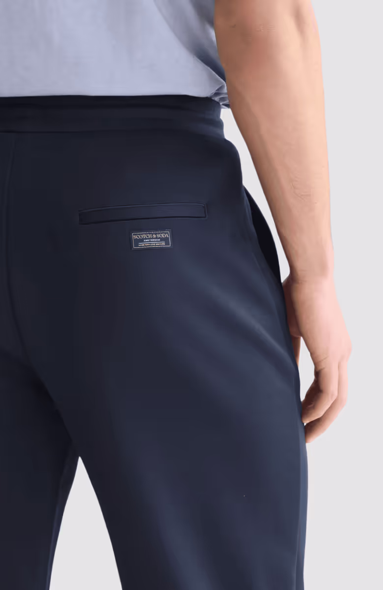 Interlock relaxed straightfit track pant
