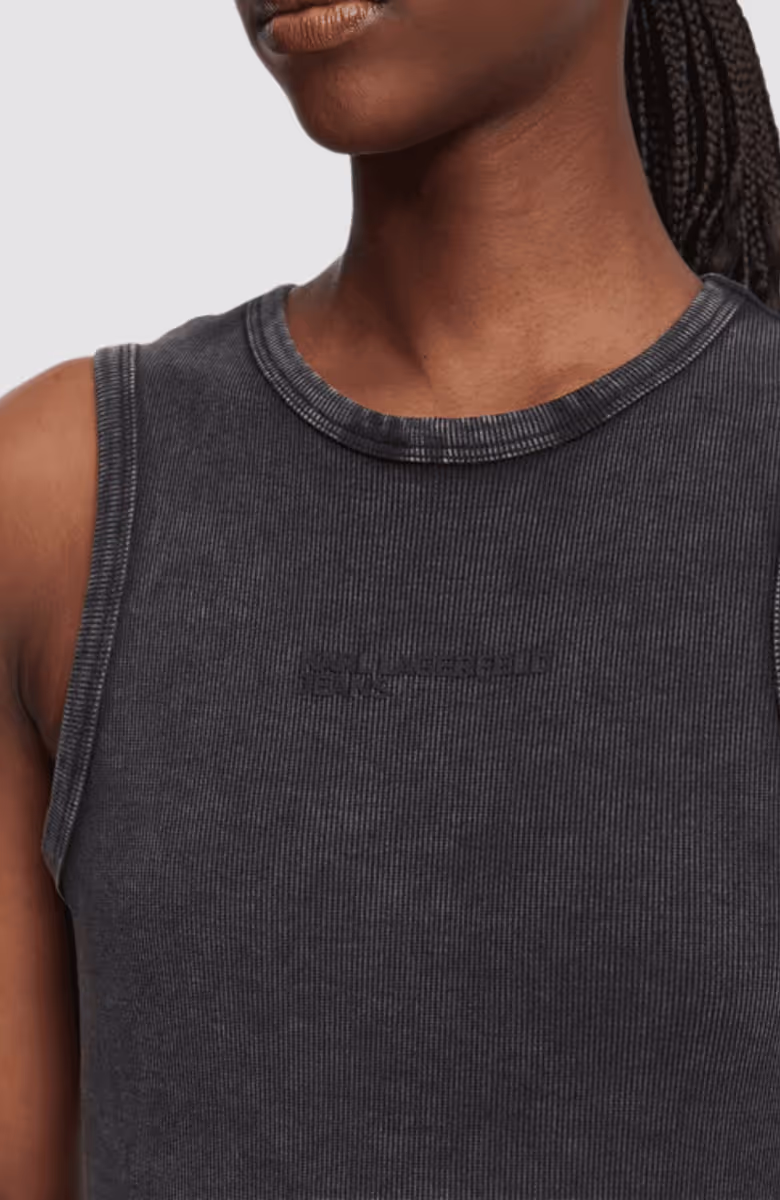 Klj Washed Rib Tank Dress