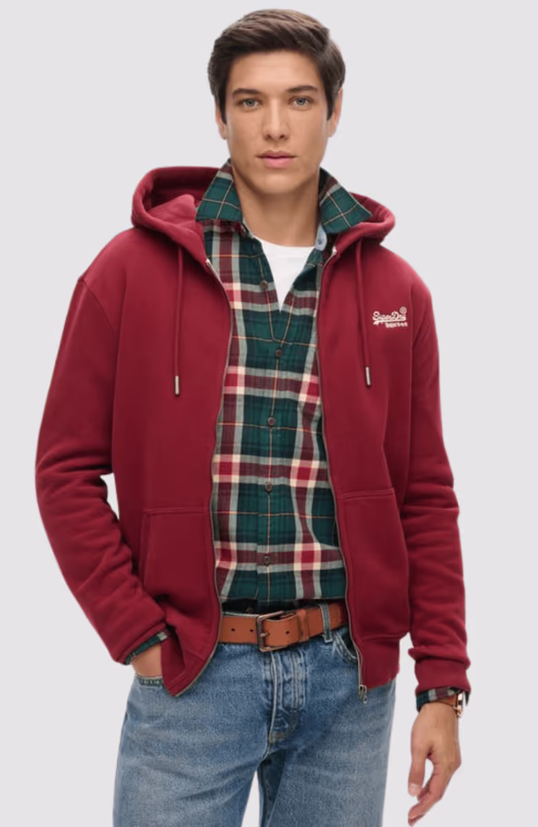 Essential Logo Zip Hoodie