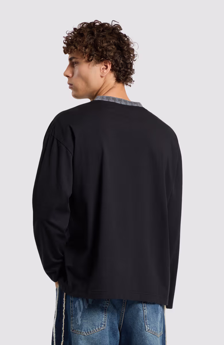 Palm Rib Regular Tee L/S