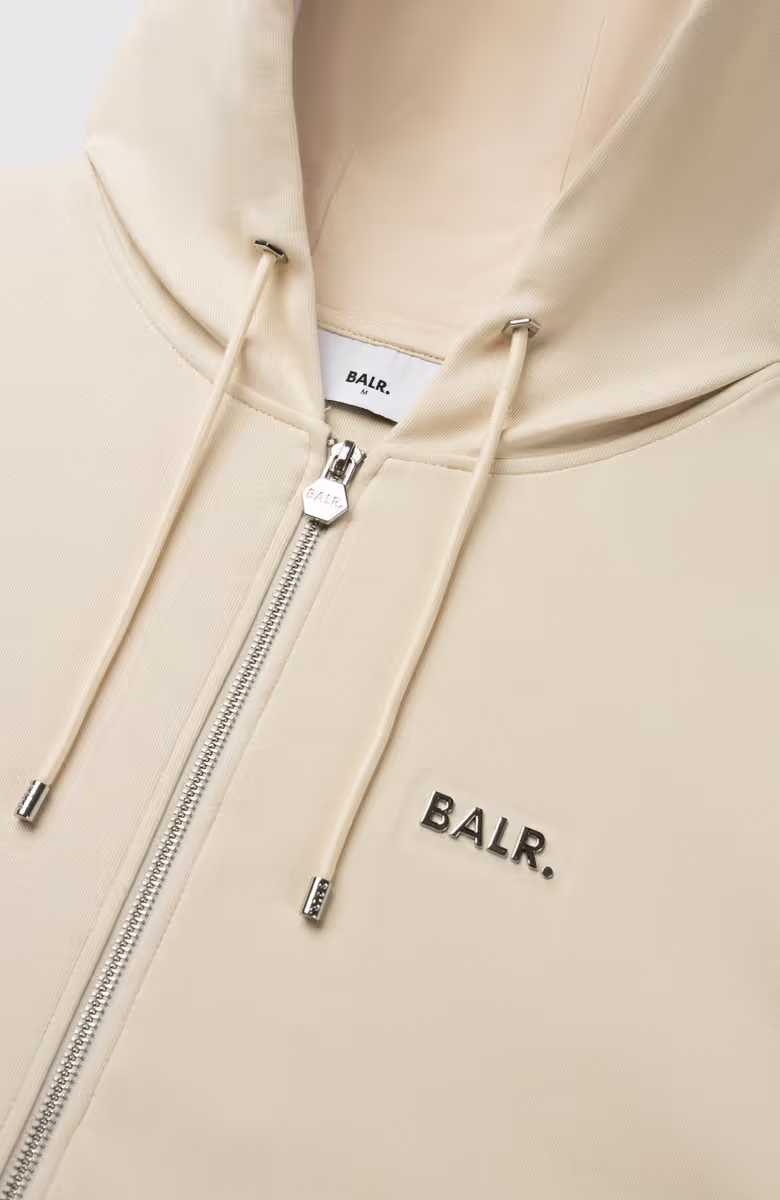 Q-Series Regular Fit Zip Through Hoodie